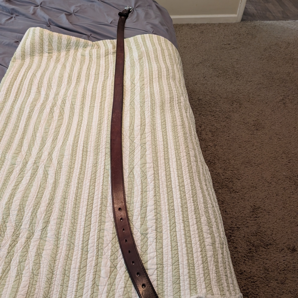 Brown Leather Belt